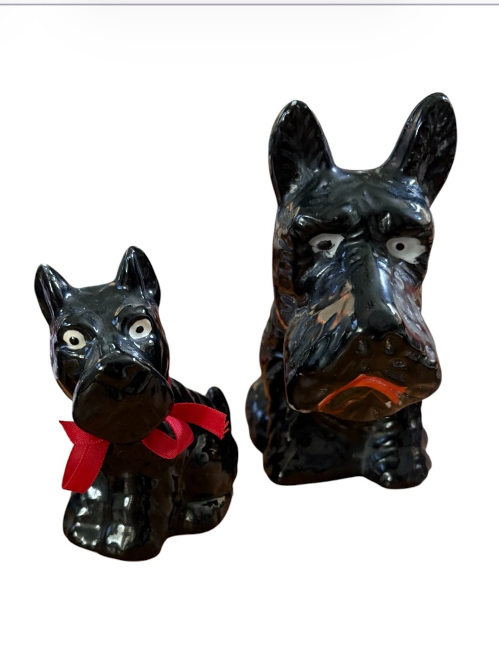 VINTAGE➕2 Japan Scottish Terriers